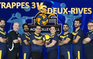 Le 30 septembre Match poule 6 : Trappes 3 VS Deux Rives 2 (domicile)