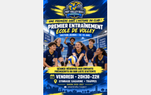 🏐 Une première historique pour l’AOT Volley-ball de Trappes