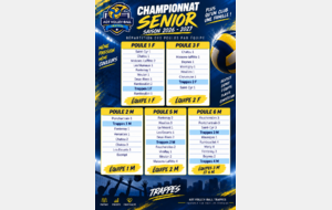 La saison 2026-2027 est lancée pour notre championnat senior ! 🏐💙💛