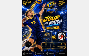 🏐 JOUR DE MATCH – ÉQUIPE 2 M 🔥
