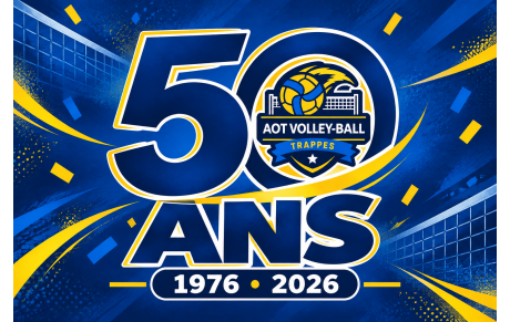 🎉 L’AOT Volley-Ball fête ses 50 ans ! 🏐