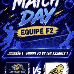 MATCH DAY – L’ÉQUIPE F2 LANCE SA SAISON À DOMICILE !