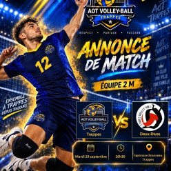 ÉQUIPE 2 M : TRAPPES VS DEUX-RIVES (Domicile)
